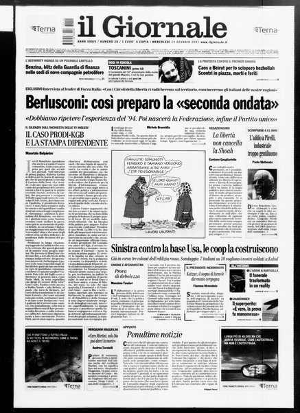 Il giornale : quotidiano del mattino